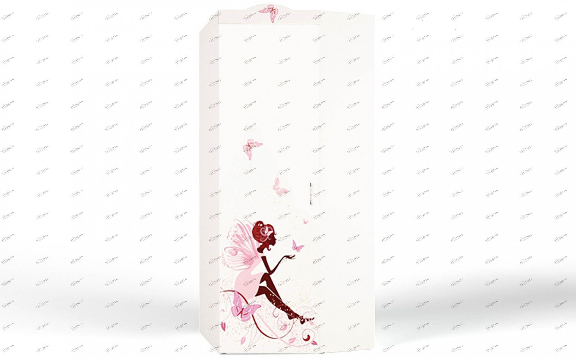 Шкаф угловой ABC-KING Фея без зеркала с девочкой (левый ) 4631147954725