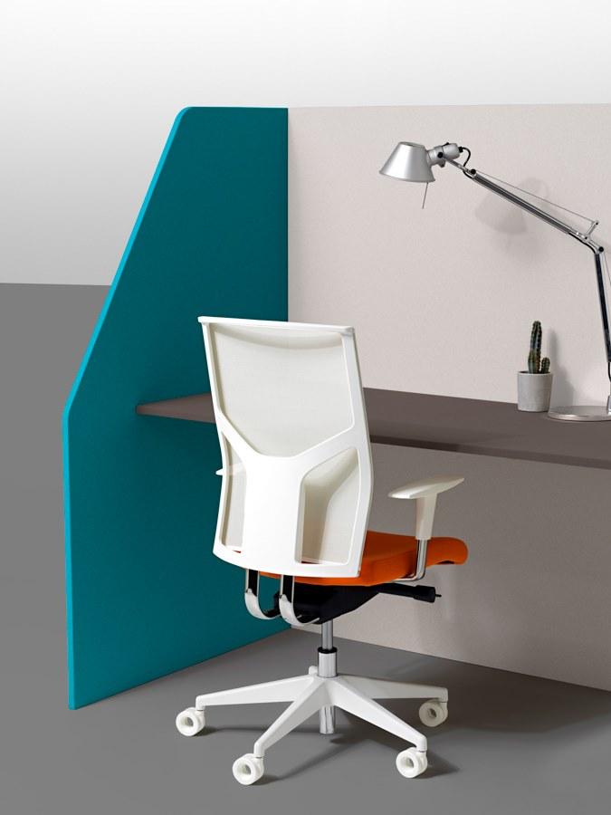 Diemme Кресло руководителя из полипропилена с 5-ю спицами и подголовником Fit sun-id-1429702 - Вид №5