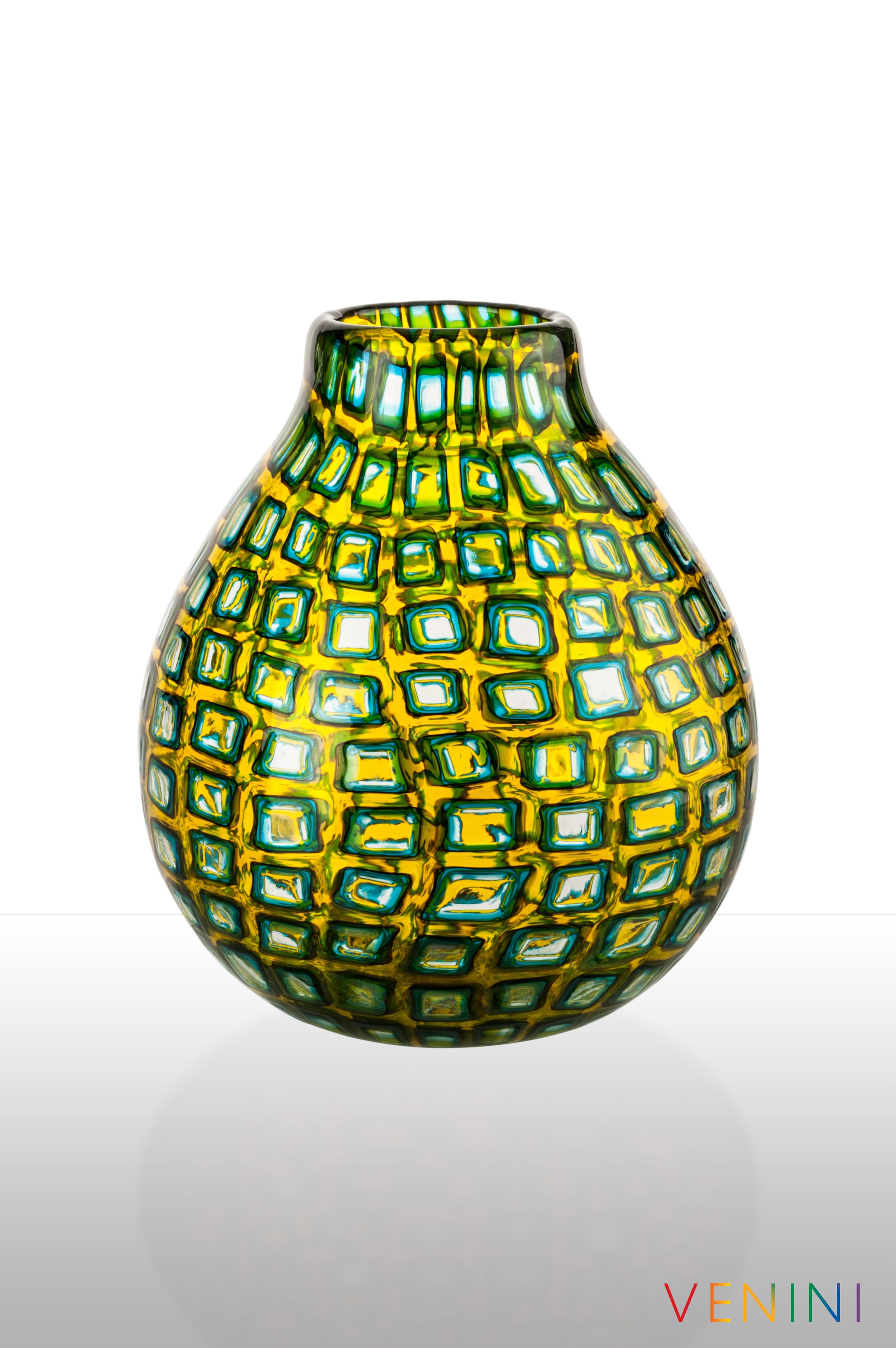 ВАЗа ручной работы из дутого стекла VENINI Murrine Romane ARCH-00105786 - Вид №1