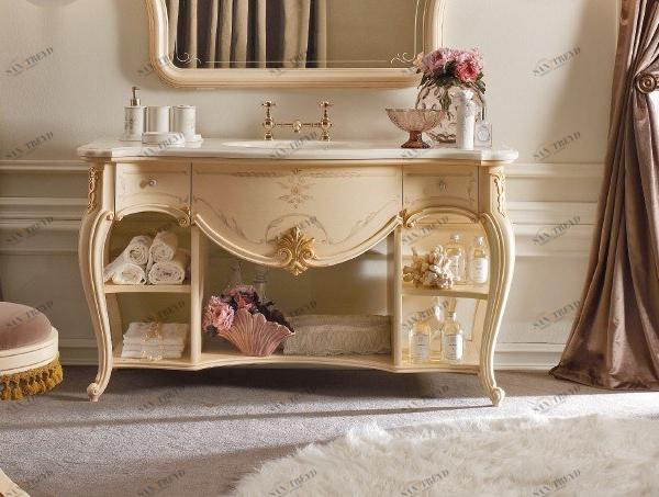 Valderamobili Лаковая тумба под умывальник с ящиками Casa principe Cprm15/l