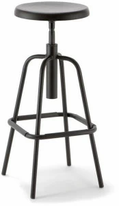 Linea Fabbrica Высокий табурет из полиуретана с регулируемой высотой Mea