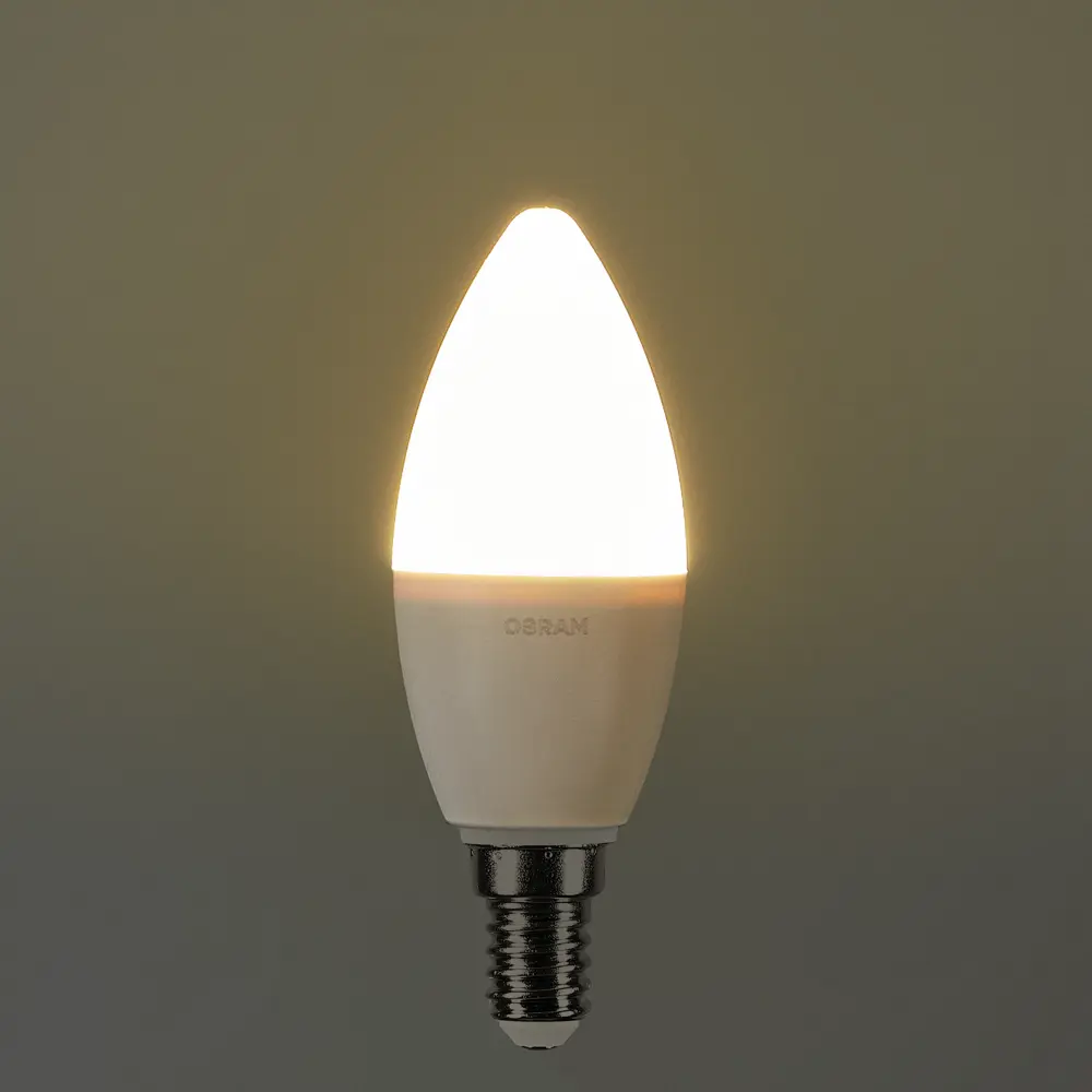 Лампа светодиодная Osram Свеча E14 6.5 Вт 550 Лм свет холодный белый STLM-2202265 - Вид №2