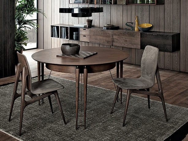 Мягкий стул из нубука Shake HIO ARCH-00024046 - Вид №2