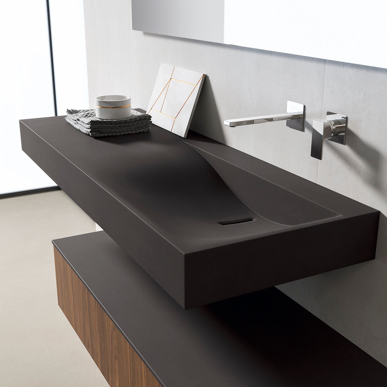 Прямоугольная подвесная раковина BMT Xfly ARCH-00128310 - Вид №1