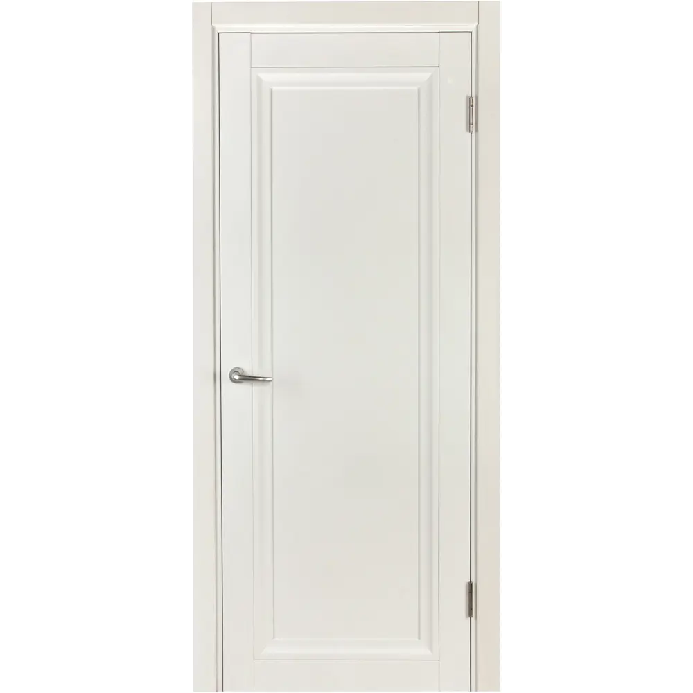 Комплект двери Нобиле глухая 90x200 см полипропилен белый с добором 150 мм МАРИО РИОЛИ STLM-2133819