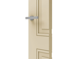 Пантографическая деревянная дверь