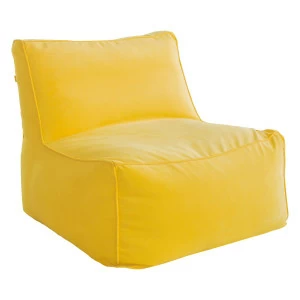 Бескаркасное модульное яркое кресло желтое Velvet Lux 74 МАСТЕРСКАЯ КРЕСЛО  335302 Желтый