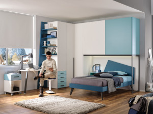 Спальня с угловой палубой