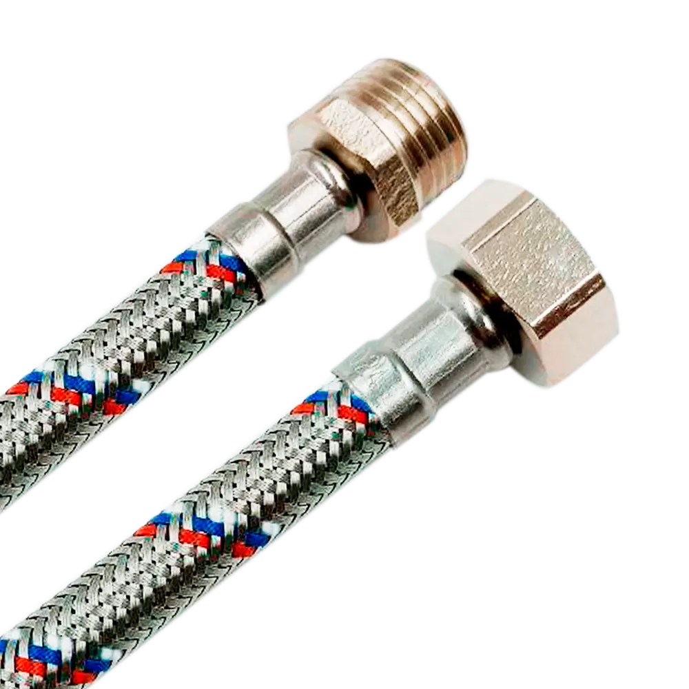 Гибкая подводка РОСТЕРМ для водоснабжения 1/2" 150 см 89409388 STLM-1567098