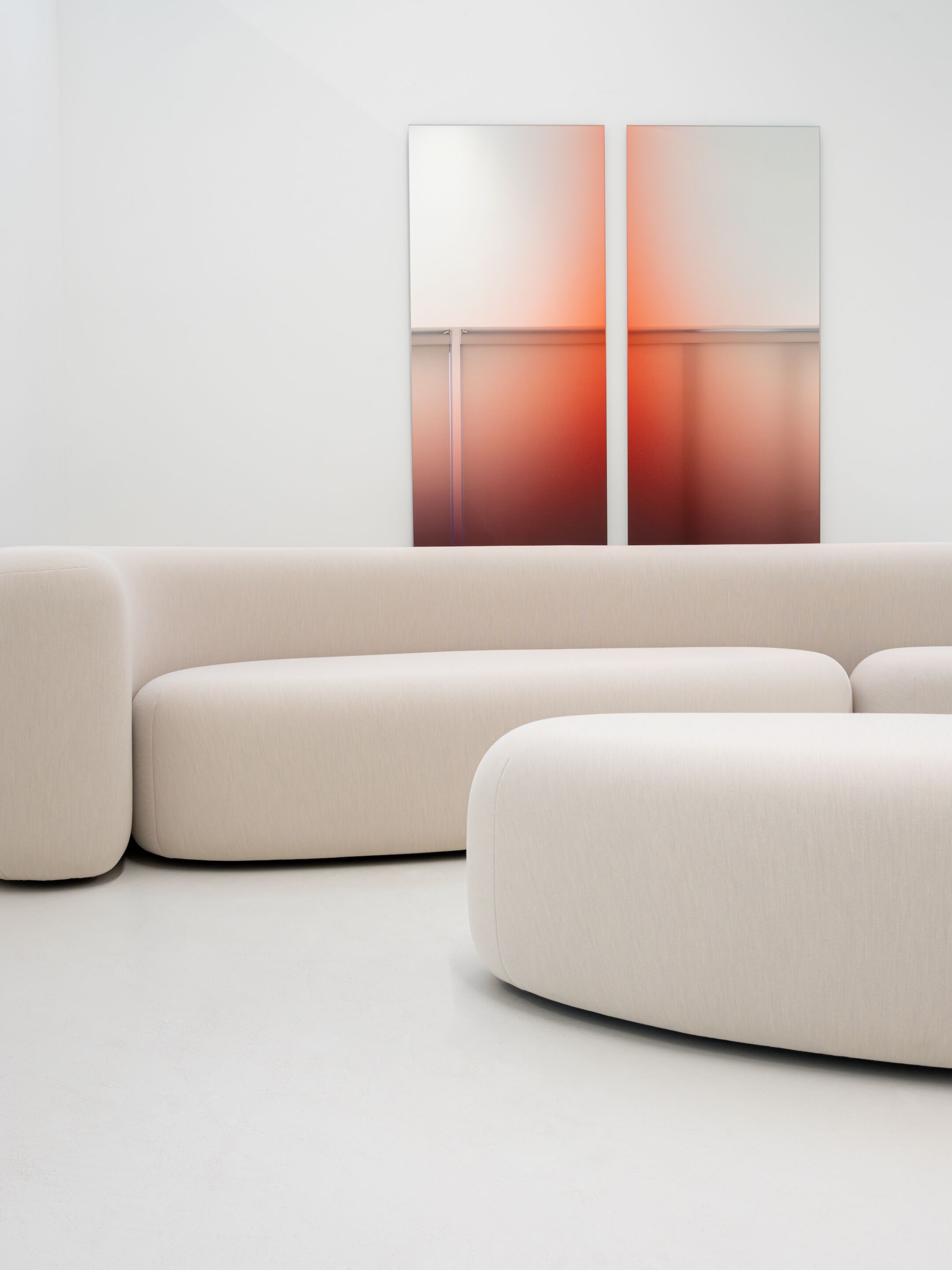 5-местный изогнутый тканевый диван La Cividina ARCH-00111236 - Вид №4