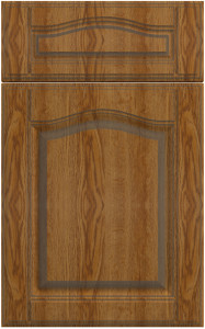 Фасады для кухни Патина Фрезеровка «Оксфорд» Дуб №127