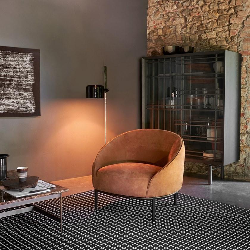 Potocco Кресло из ткани с подлокотниками Yoisho 904/pl - Вид №3