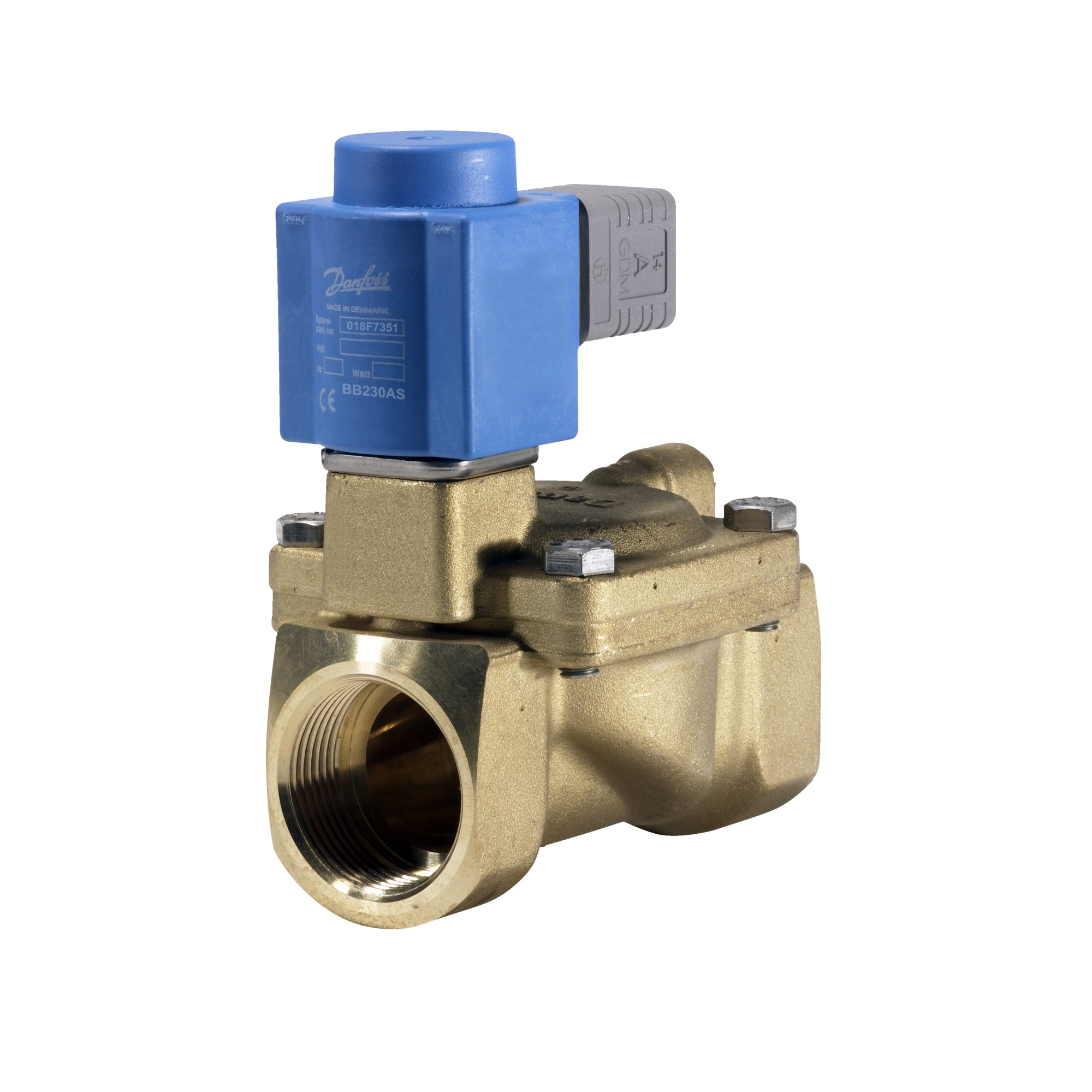 Danfoss EV220B — двухходовые электромагнитные клапаны для общей промышленности Клапан электромагнитный EV220B с кат. 032U453431  - Вид №42