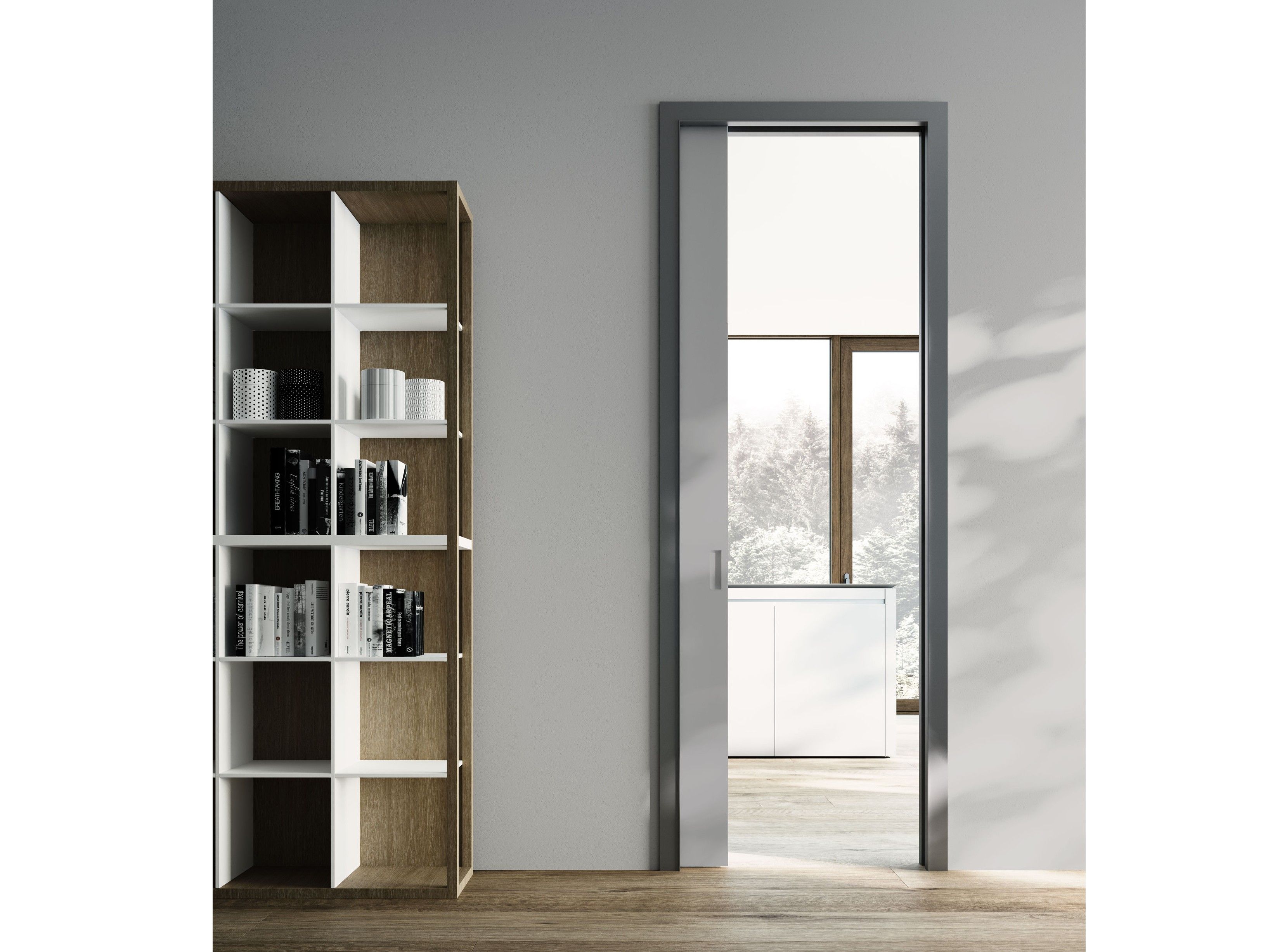 Раздвижные двери интерьер стены ADL Tesa ARCH-00118213