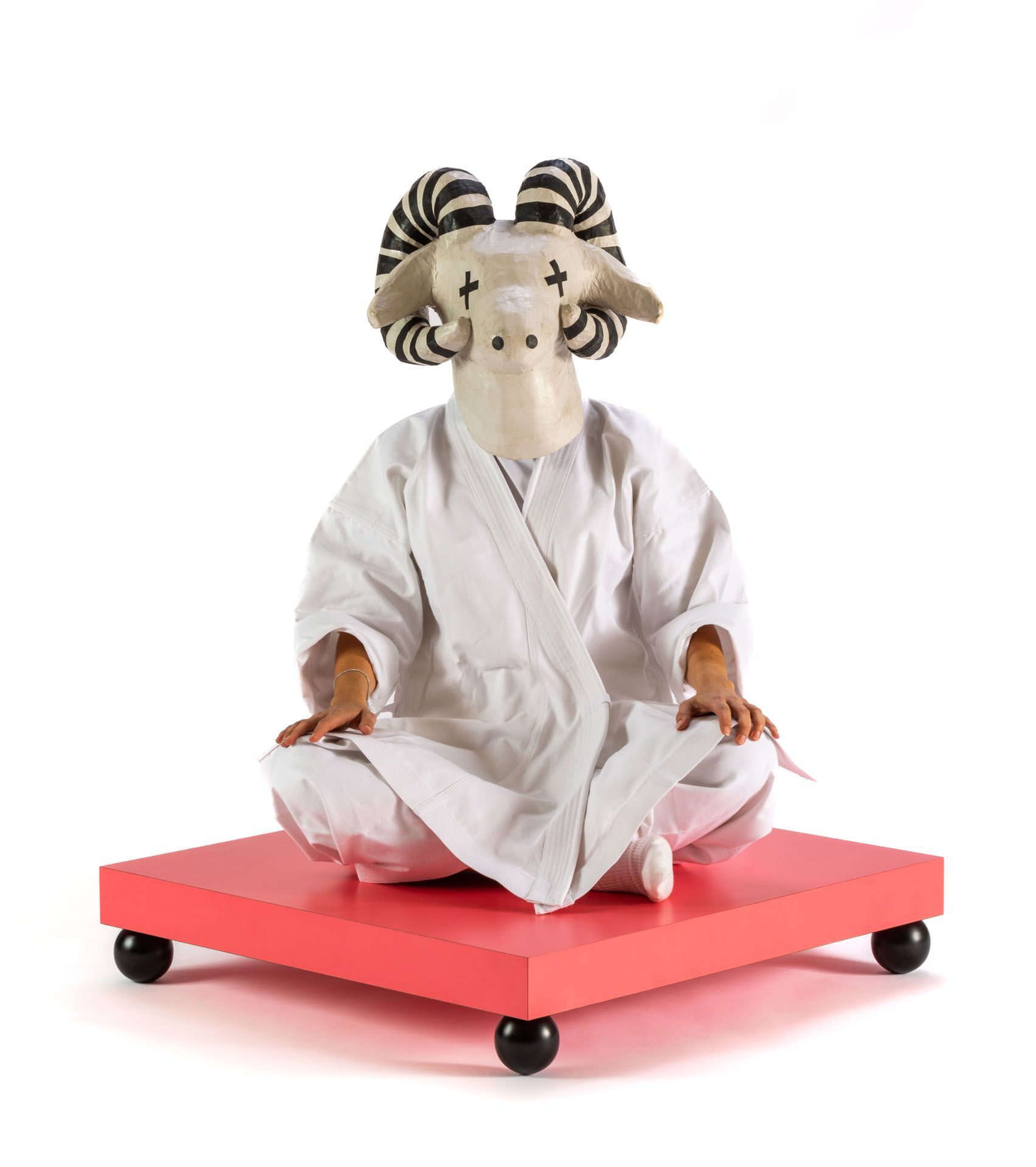 Квадратный журнальный столик из фанеры Poltronova Sofo ARCH-00144915 - Вид №2