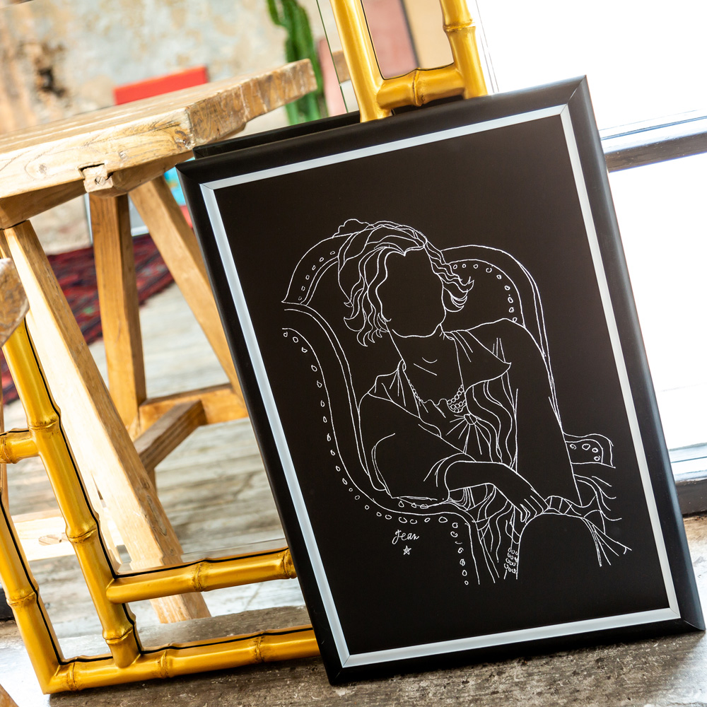 75363_1818 Арт-постер «Коко Шанель,1932 (инверсия)» Object Desire  - Вид №2