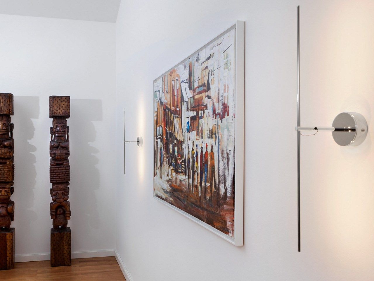 Металлическая светодиодная настенная или потолочная лампа Catellani & Smith Световая палочка ARCH-00145148 - Вид №8