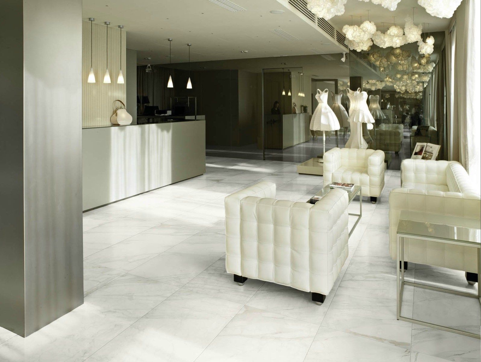 Пол из керамогранита с мраморным эффектом MARAZZI EVOLUTIONMARBLE ARCH-00075022 - Вид №24