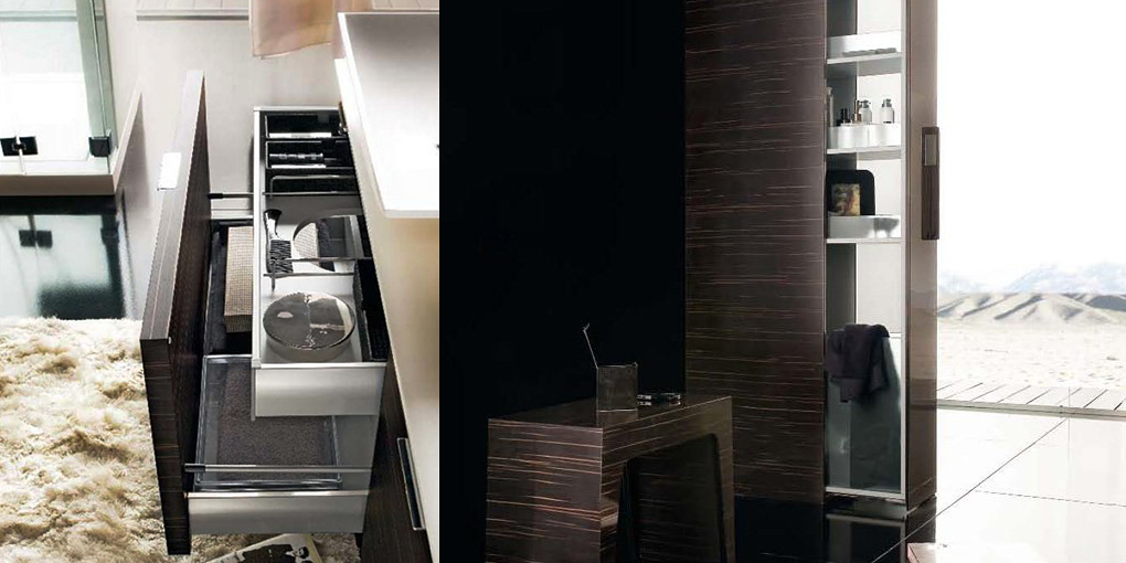 Комплект мебели для ванной комнаты Maori 36/37 Cerasa Maori MAORI3637 - Вид №2