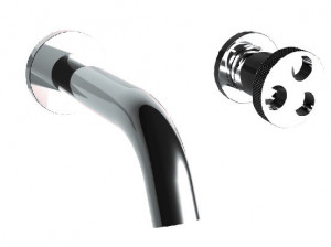 38538 Встраиваемый смеситель для раковины 190 мм. носик и традиционный картридж. Bongio Bowling