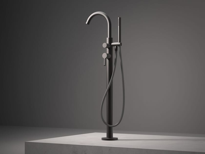 Смеситель для ванны с одним отверстием и ручным душем Fantini Rubinetti Турин ARCH-00084324