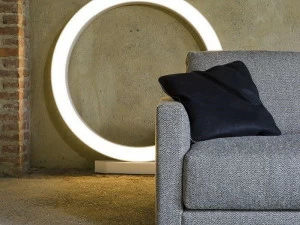 Flexstyle Однотонная квадратная кожаная подушка для дивана