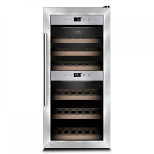 7918655 Винный шкаф CASO WineMaster 24 серебристый
