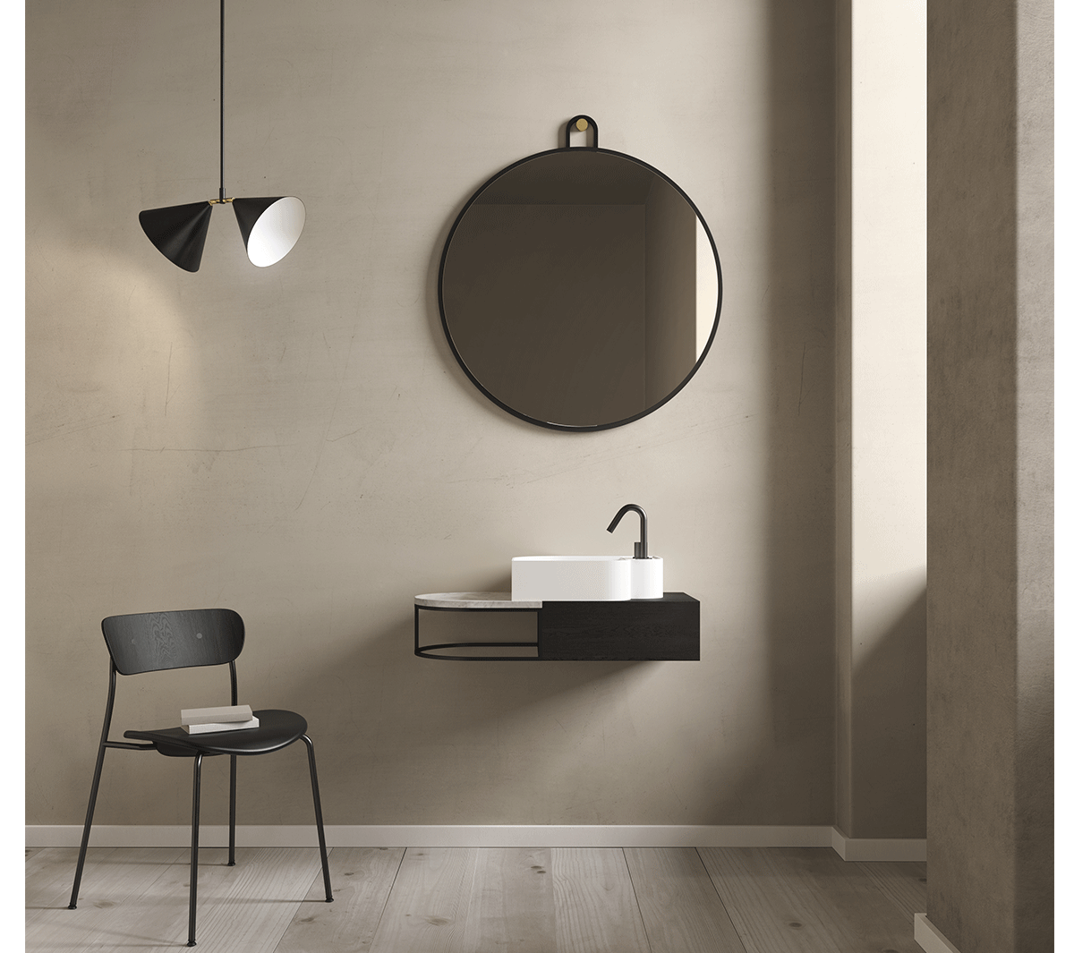 Ex.T Nouveau Round 3 Настенное зеркало EXNOUSPTOND3 - Вид №2