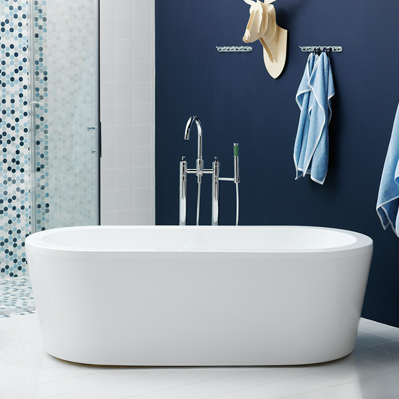 20051045 Ванная Глубокая 1600R Белый Westerbergs Белый  - Вид №1