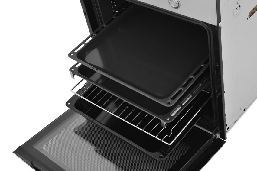 8156910 Электрический духовой шкаф Jacky's JO EI7538 серебристый STDN-0113471 - Вид №7