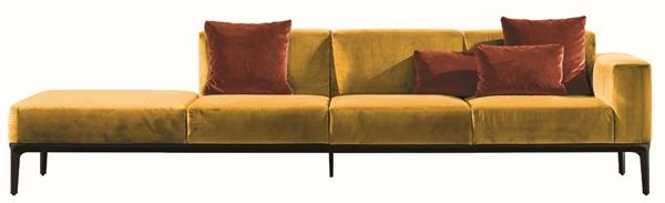 Sovet italia 4-х местный модульный диван из ткани Slim sun-id-1440481 - Вид №13