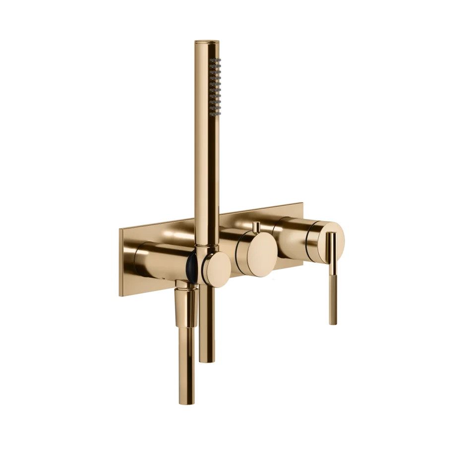 Смеситель для душа 63543 735 Gessi Ingranaggio ТЕПЛАЯ БРОНЗА PVD 63543735