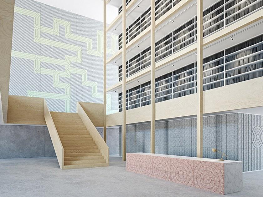 BAUX Акустическая стеновая панель из древесной шерсти Baux acoustic panels sun-id-1386098 - Вид №4