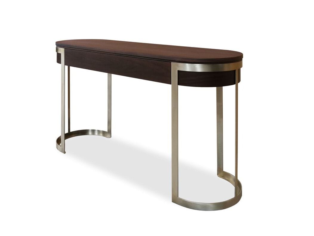 Деревянная овальная консоль с ящиками Hurtado Evolution ARCH-00149373