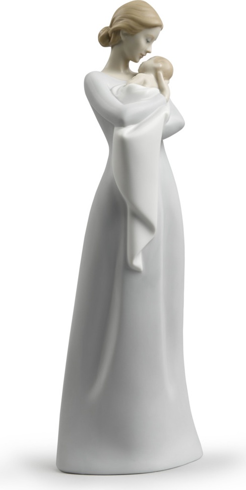 10669089 LLADRO Фигурка Lladro "Объятия матери" 31см Фарфор Lladró 