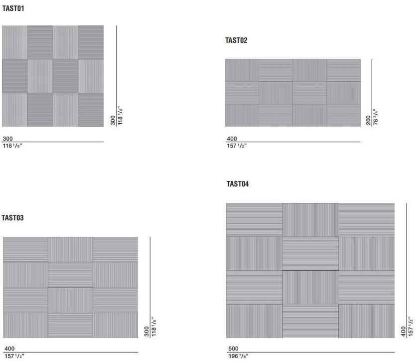 Molteni & C. Прямоугольный коврик из шерсти и шелка sun-id-1478928 - Вид №2