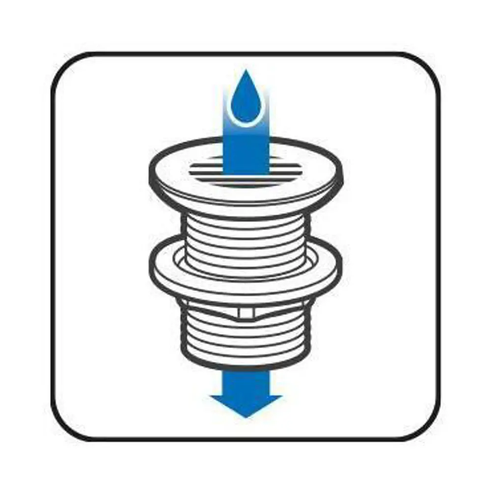 Сливной выпуск MONLID для раковины с решеткой 32 мм хром 89374493 STLM-1563746 - Вид №3