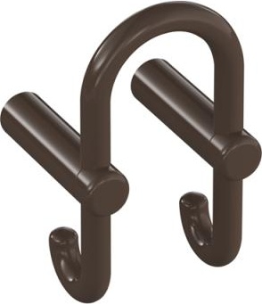 801.90.030 Двойной крючок для гардероба HEWI System 111 | Polyamid  - Вид №5