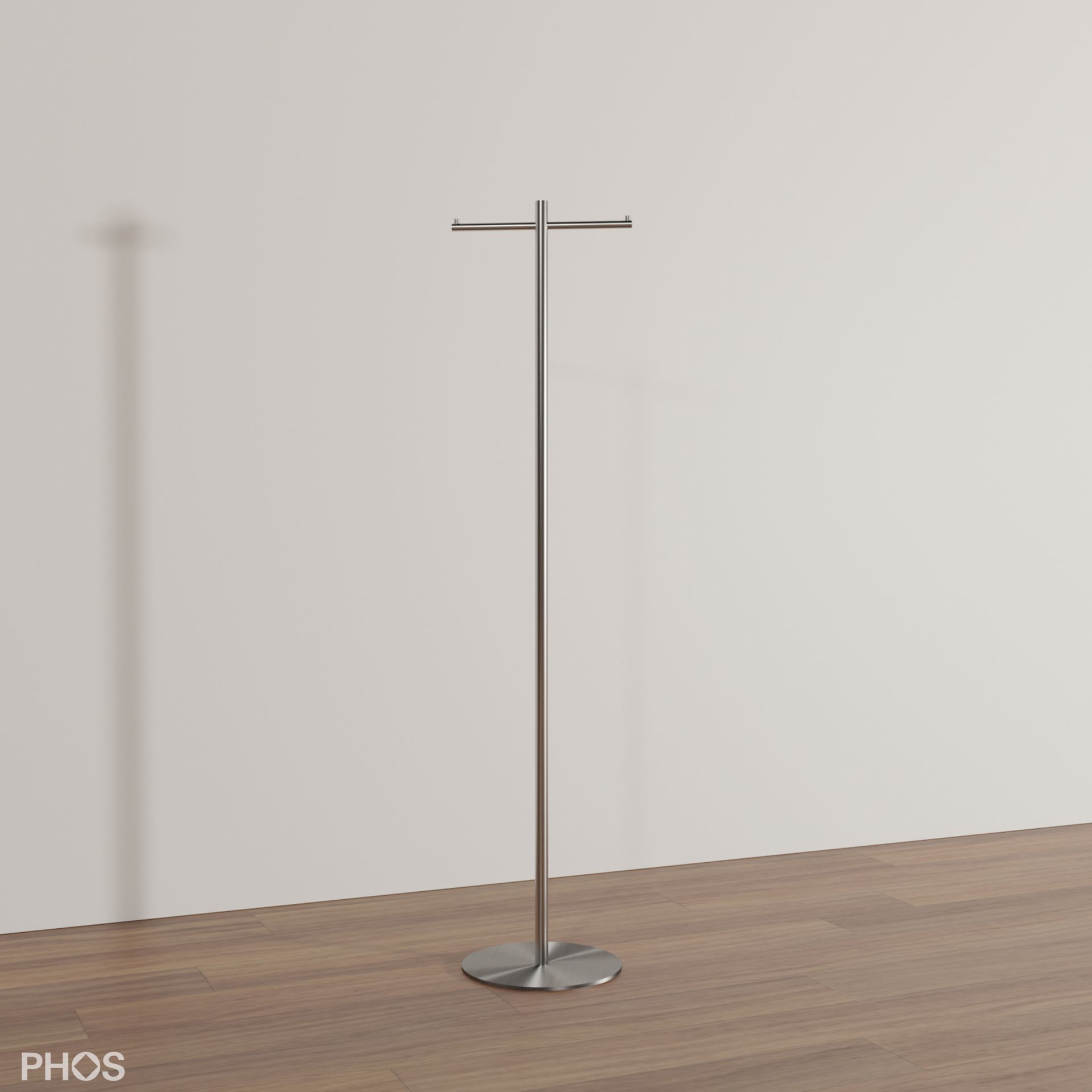 GSTSHE Вешалка для одежды sorbus с крючками, основание: нержавеющая сталь. PHOS 