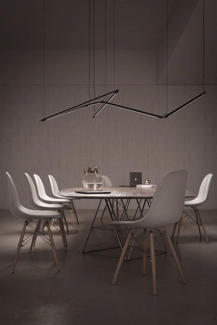 Martinelli Luce Светодиодный подвесной светильник из алюминия Colibrì 2080/1/ne Colibri - Вид №6