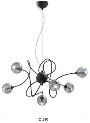 Rossini Illuminazione Подвесной светильник из металла Fly sun-id-1484296 - Вид №1