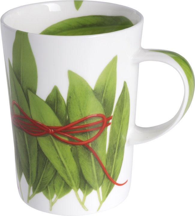 10640781 Taitu Кружка Taitu "Красная нить" 450мл Фарфор костяной 