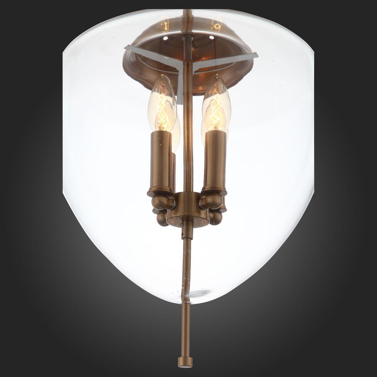 Подвесной светильник ST Luce Delevaso SL367.223.04 ST LUCE ДИЗАЙНЕРСКИЕ, DELEVASO 223418 Золотой  - Вид №1