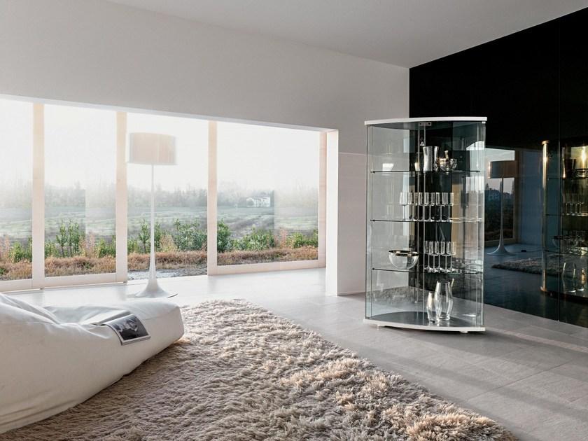 Tonin Casa Витрина из дерева и стекла со встроенной подсветкой sun-id-1360625 - Вид №3