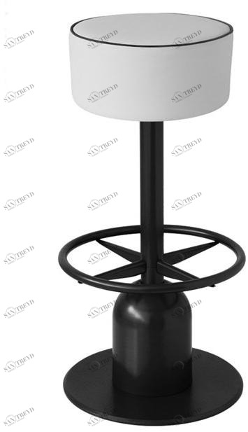 Vela Arredamenti Табурет из железа со встроенной подушкой Thypa sun-id-1480825