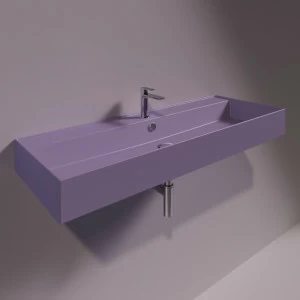 AG121PRUGNAMATT Подвесная раковина настенная прямоугольная Simas Agile