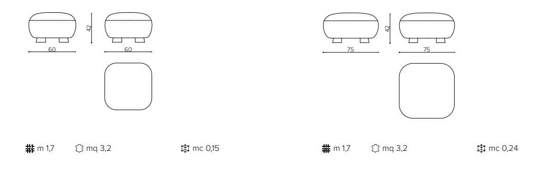 Квадратный пуф True Design ARCH-00096114 - Вид №12