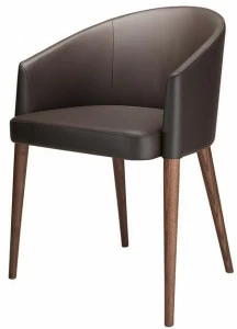 JESSE Мягкое кожаное кресло