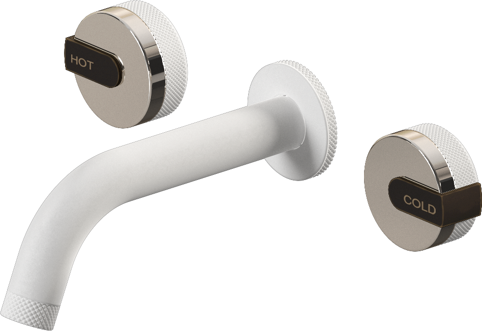 E-11530-R1PN-L1OB-WT Смеситель для умывальника из 19,1см носикем (внешняя часть) GRAFF MOD+