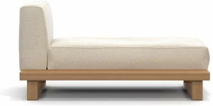 Atmosphera Садовая кушетка из тика и ткани 9.zero 9.0.chl.cs